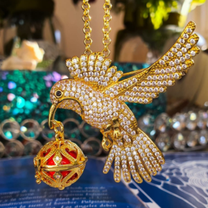 Store llamador de angel colibri